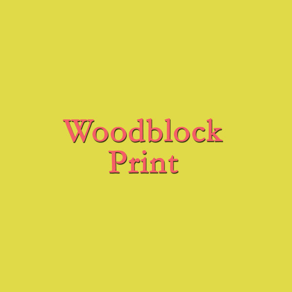 Woodblock Print