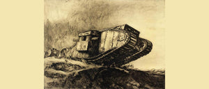 Muirhead Bone, Tanks, 1918.