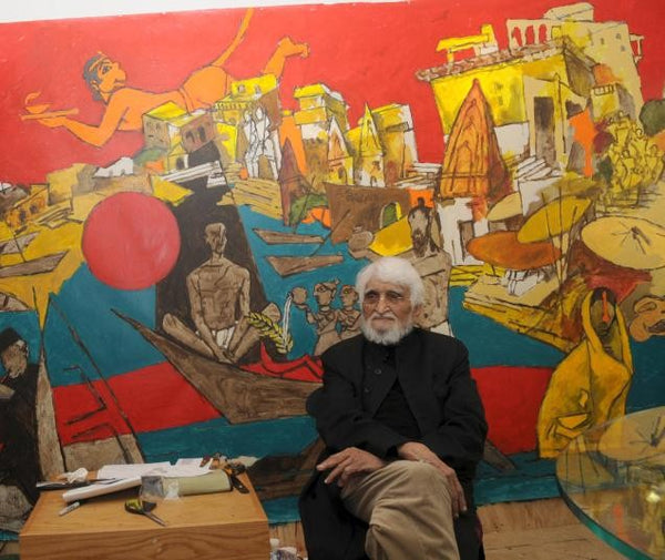 The Barefooted Explorer: Life and journey of M.F. Husain
